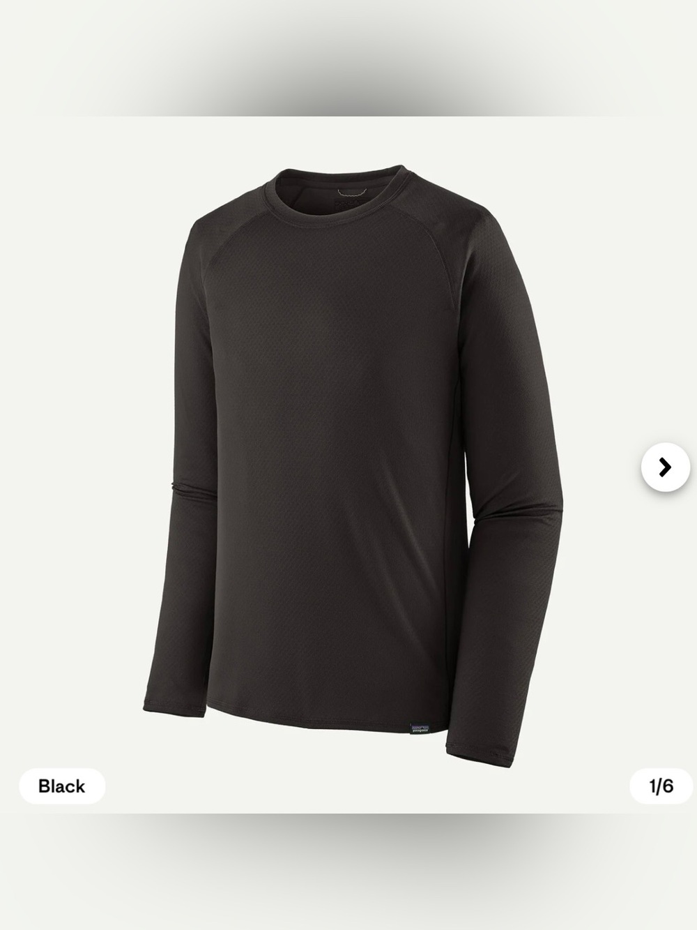 Patagonia Capilene Midweight Baselayer Top Men’s , M